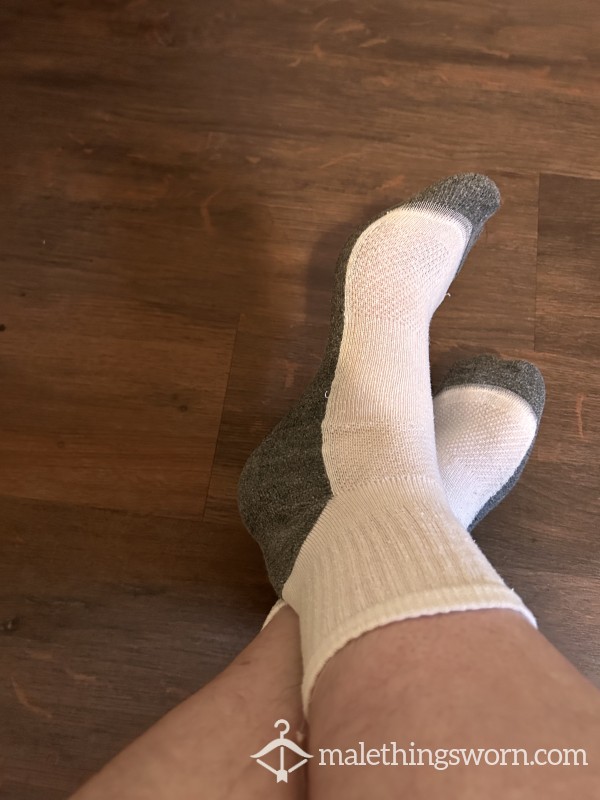 White Hanes Socks