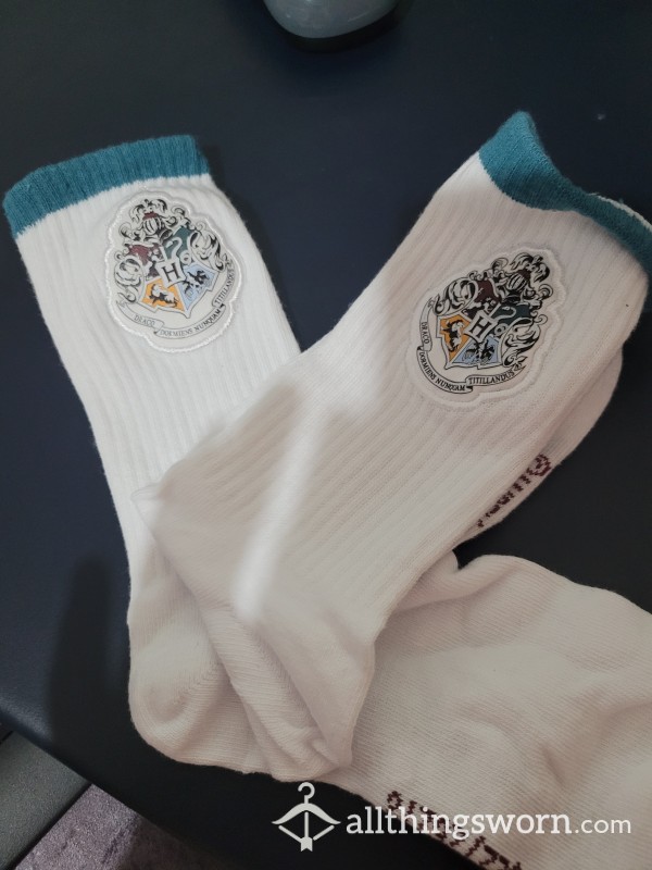 White Harry Potter Socks