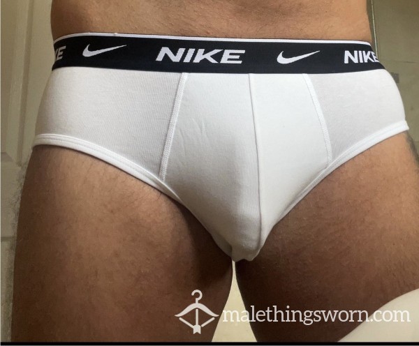 White Nike Briefs