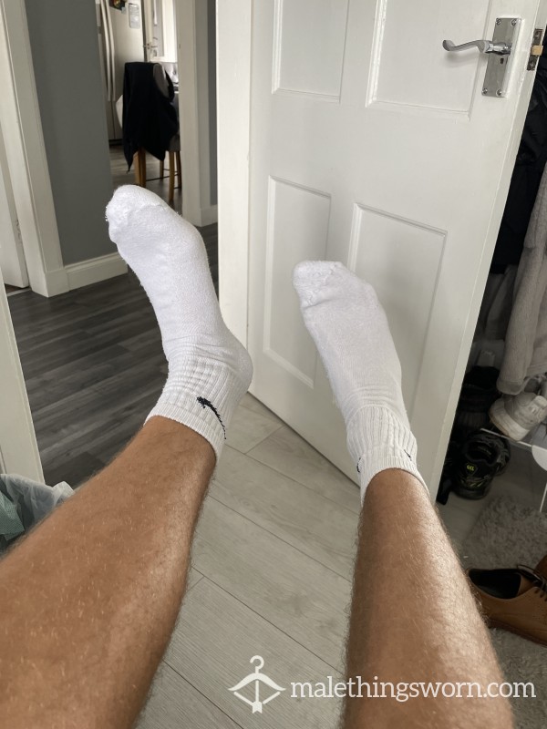 White Nike Sport Socks