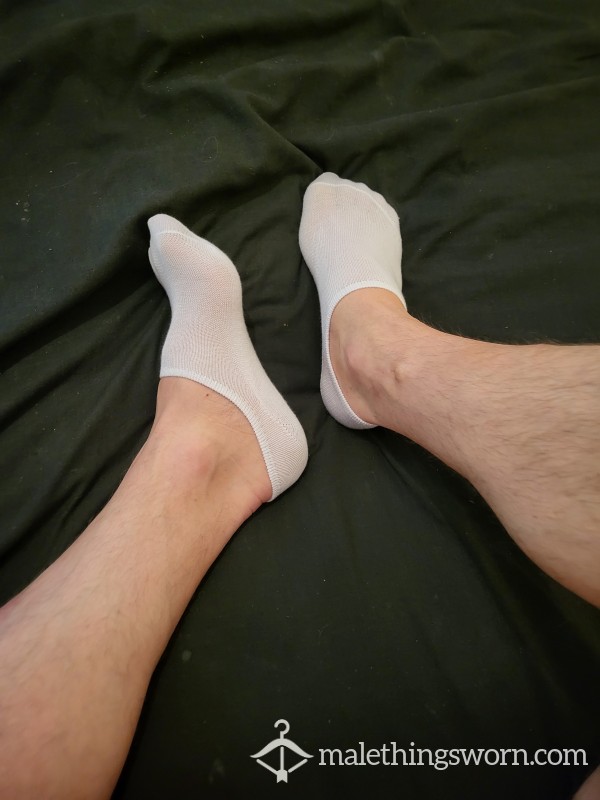 White No Show Socks