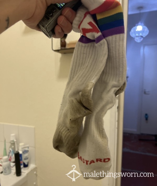 White Rainbow Socks