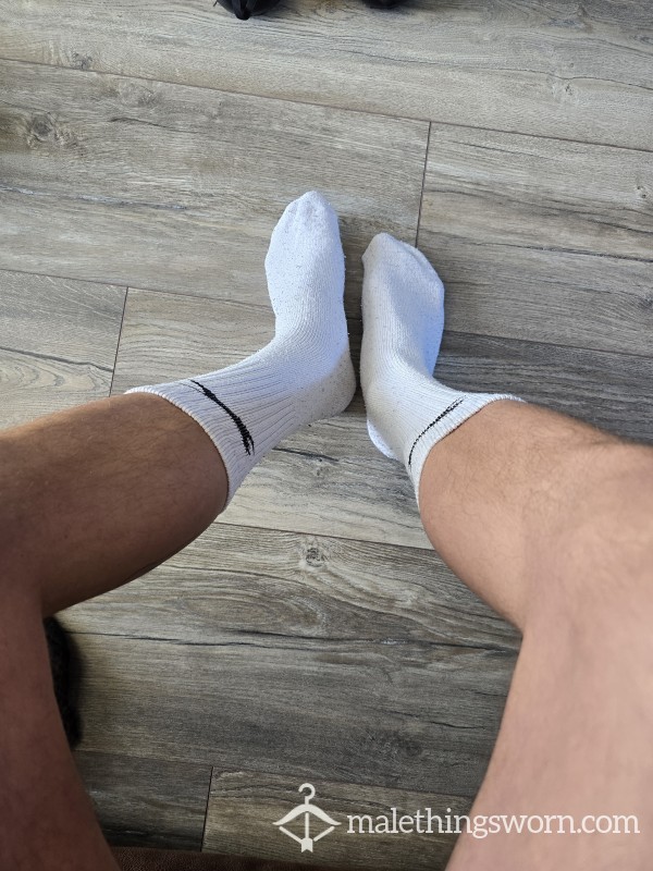 White Slazenger Used Socks