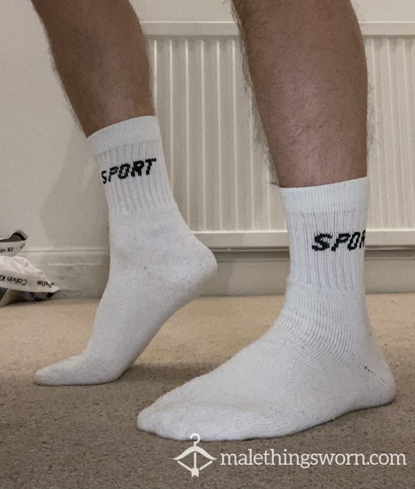 White Sport Socks