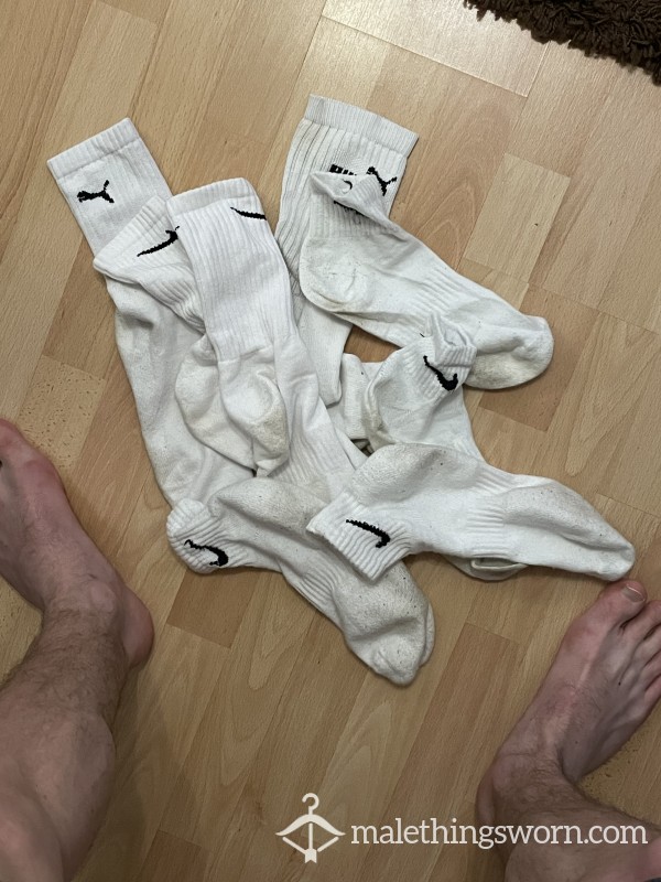 White Sweaty Socks