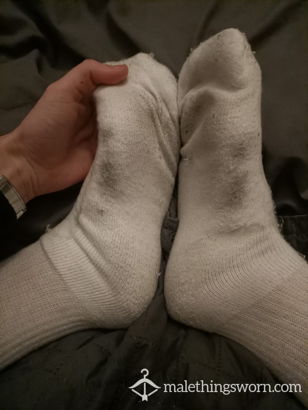 White Sweaty Socks
