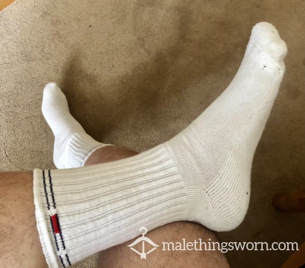 White, Tommy Hilfiger Sport Socks