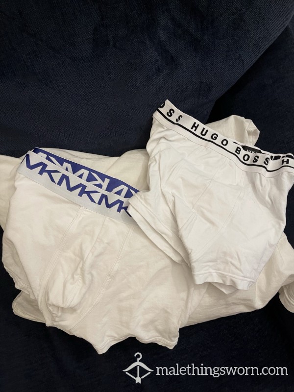 White Underwear Boxers From A REAL Soccer/Football Player