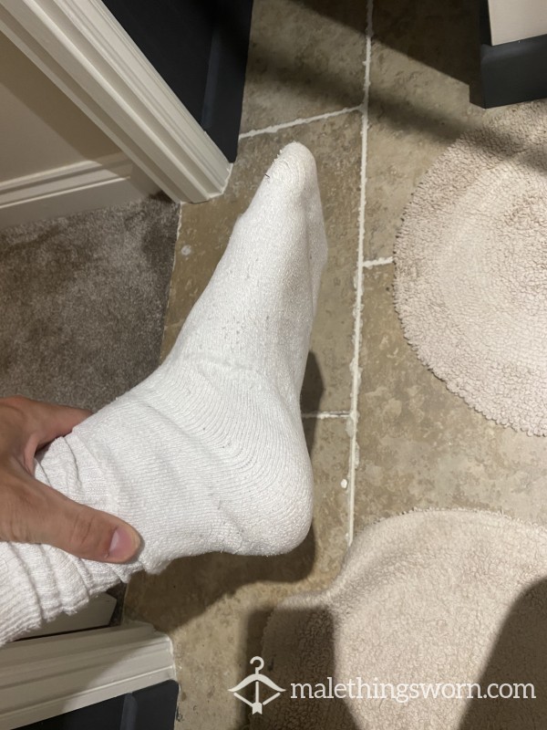 White Work Socks
