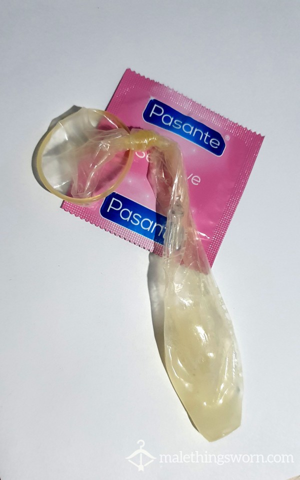 Who Wants A Taste? Cummy Condom