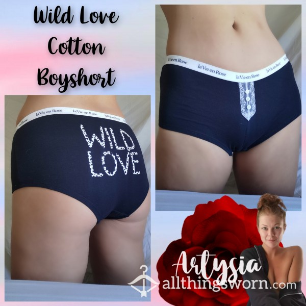 Wild Love Cotton Boyshort