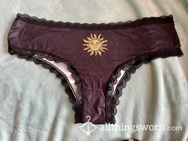 Witchy Black Sun Thong