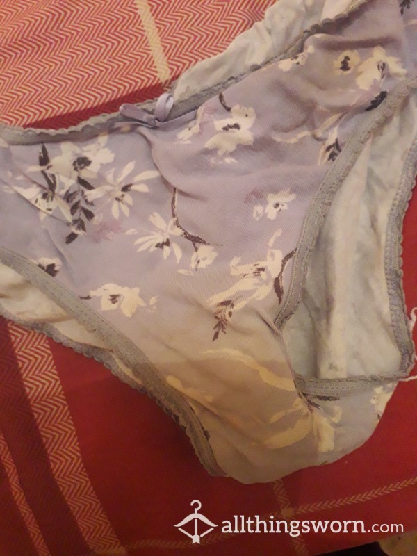 Worn 7days Consecutively Smelly Crouch Panties