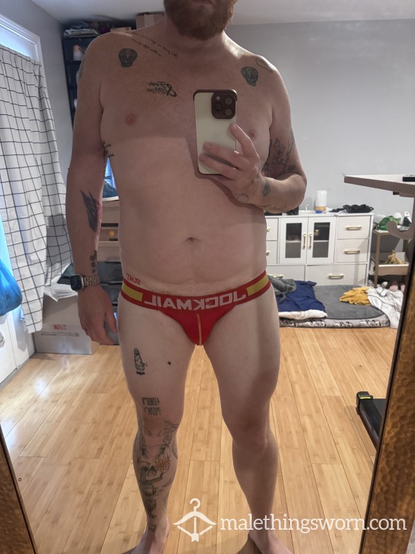 Worn And Used Jock Strap - Open To Custom