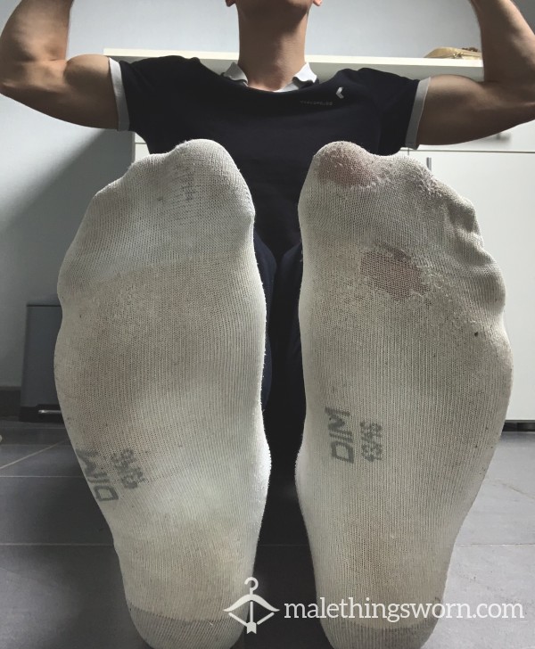 Worn Dirty Gym Socks