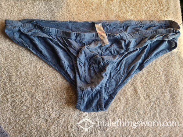 Worn Out  Builders Pants Large Blue