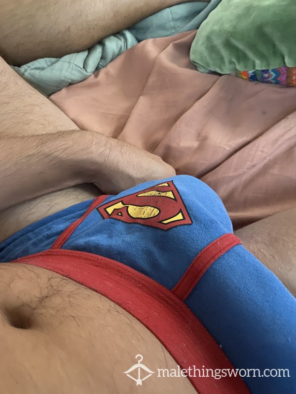 Worn Out Superman Briefs