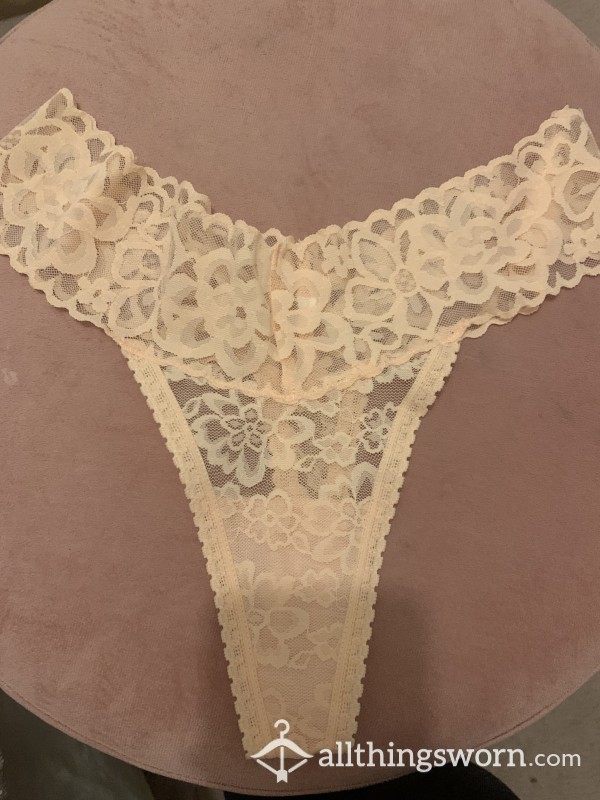 Lacey Thong (1 Other Colour Available)