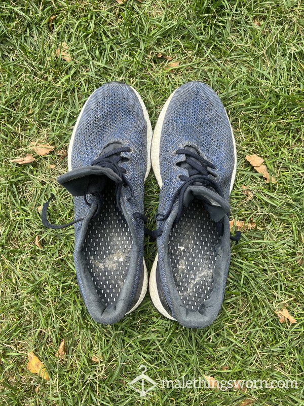 Worn Size 15 Sweaty Training Shoes
