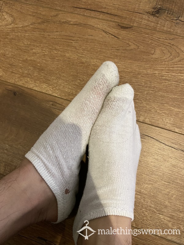 Worn Smelly Socks From Workout And Daily Usage