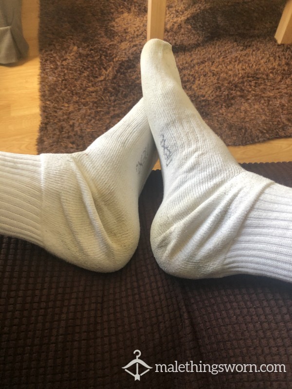 Worn, Sweaty Tennis Socks - (£10) Extras Included