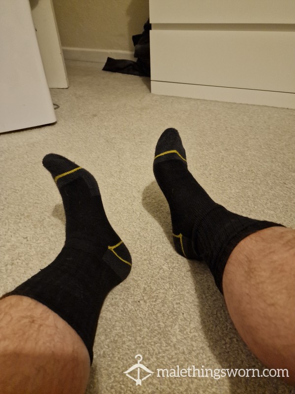 1 Week Worn Sweaty Work Socks