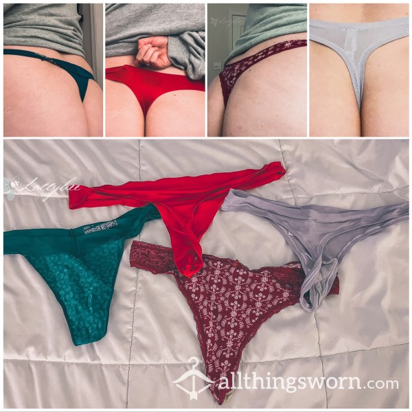 Dirty Worn Thong - Pick 1 And Wear Time