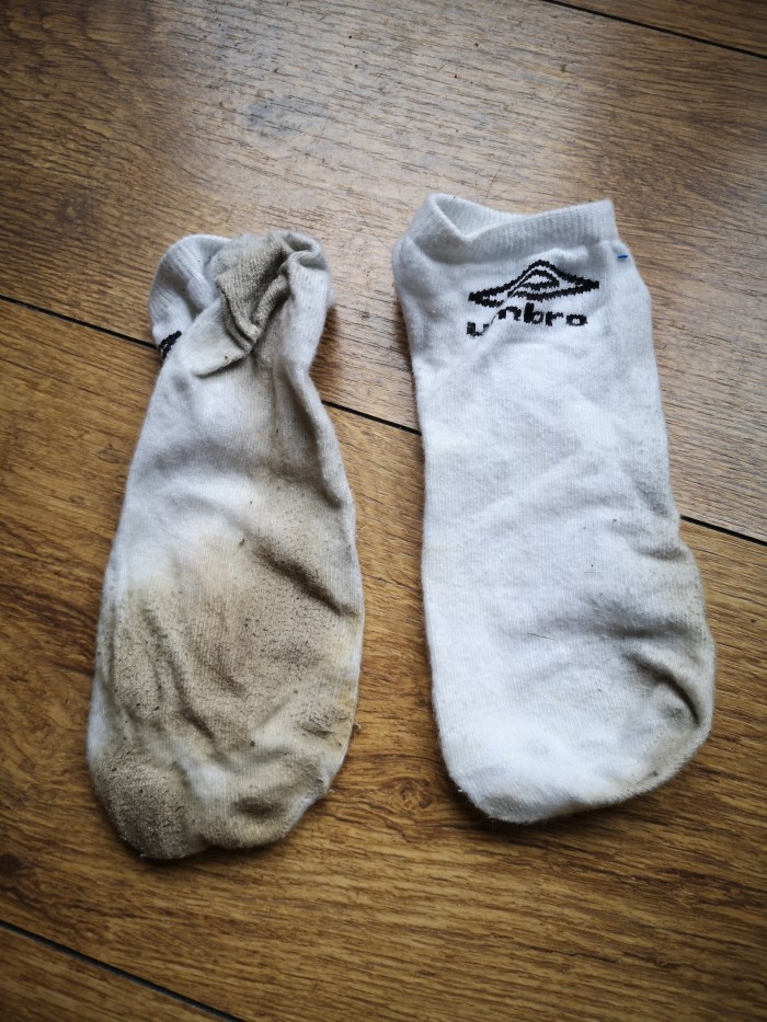 Worn Umbro Ankle/trainer Socks