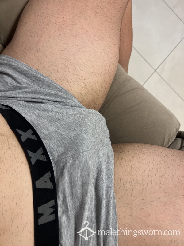 Worn Underpants At Gym And Work