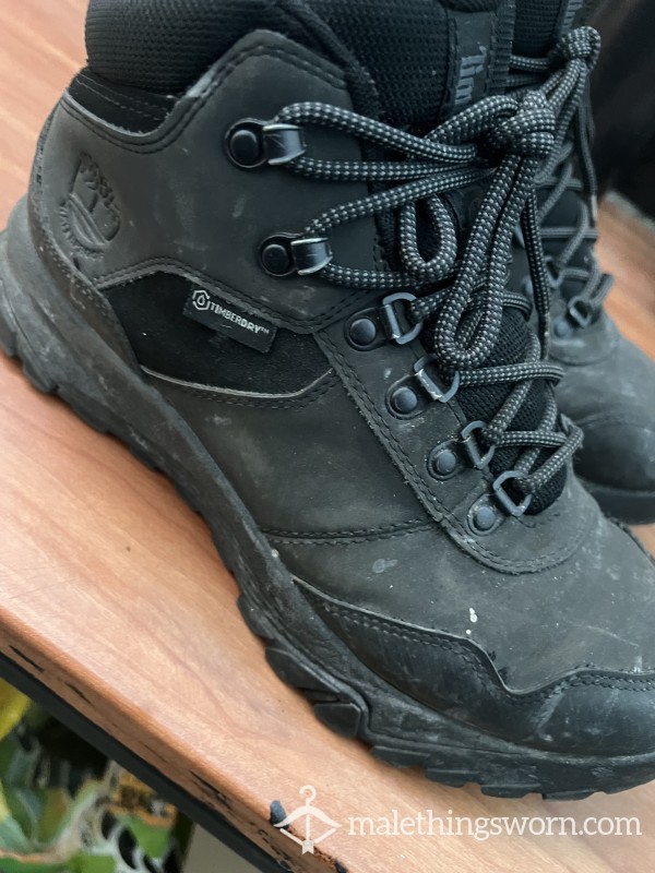 Worn Work Boots