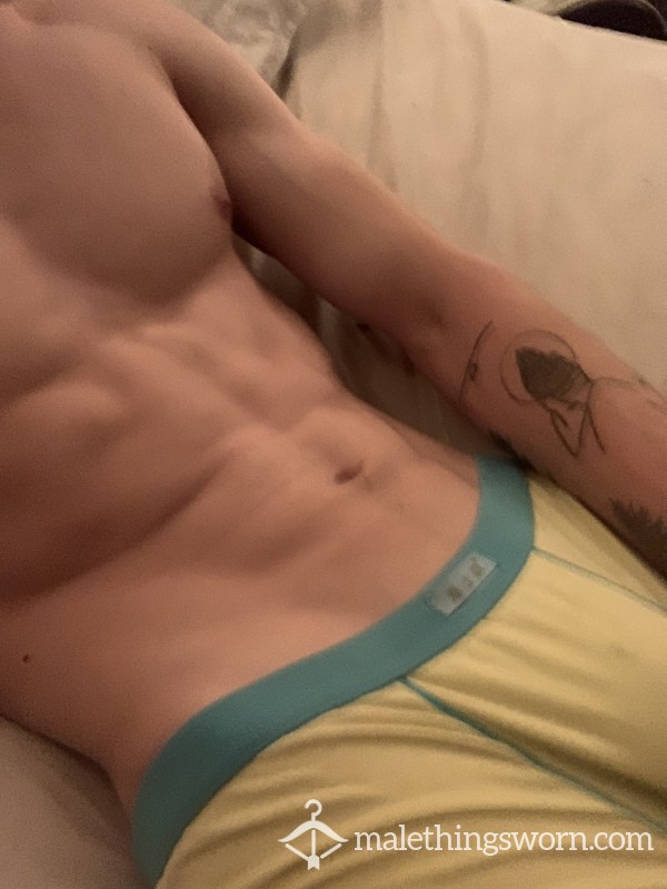 Yellow And Blue Briefs photo
