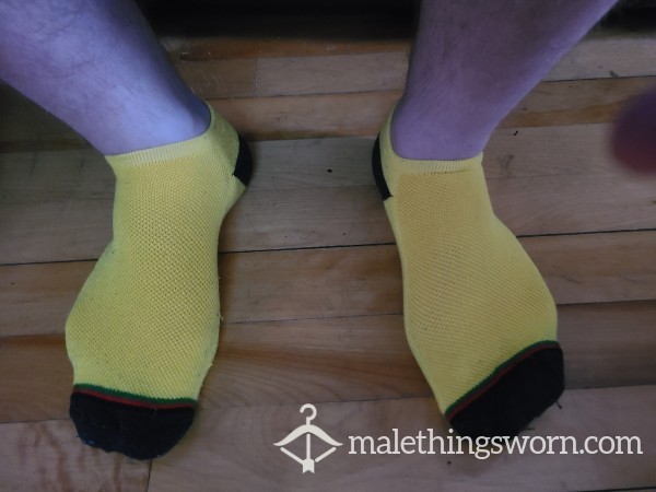 Yellow Body Glove Socks