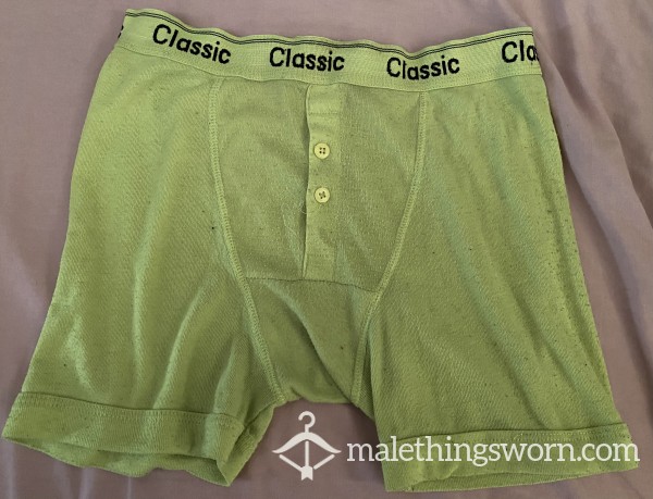 Yellow Boxers Ready For Customising For Your Pleasure